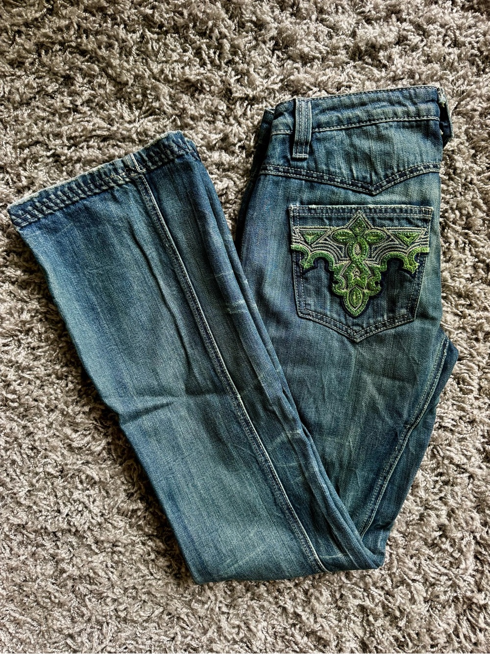 Vintage Antik Women’s Denim Flare Blue Jeans